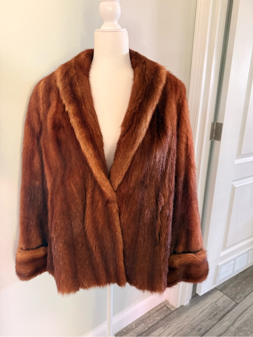 Stunning Vintage Genuine Fur Coat